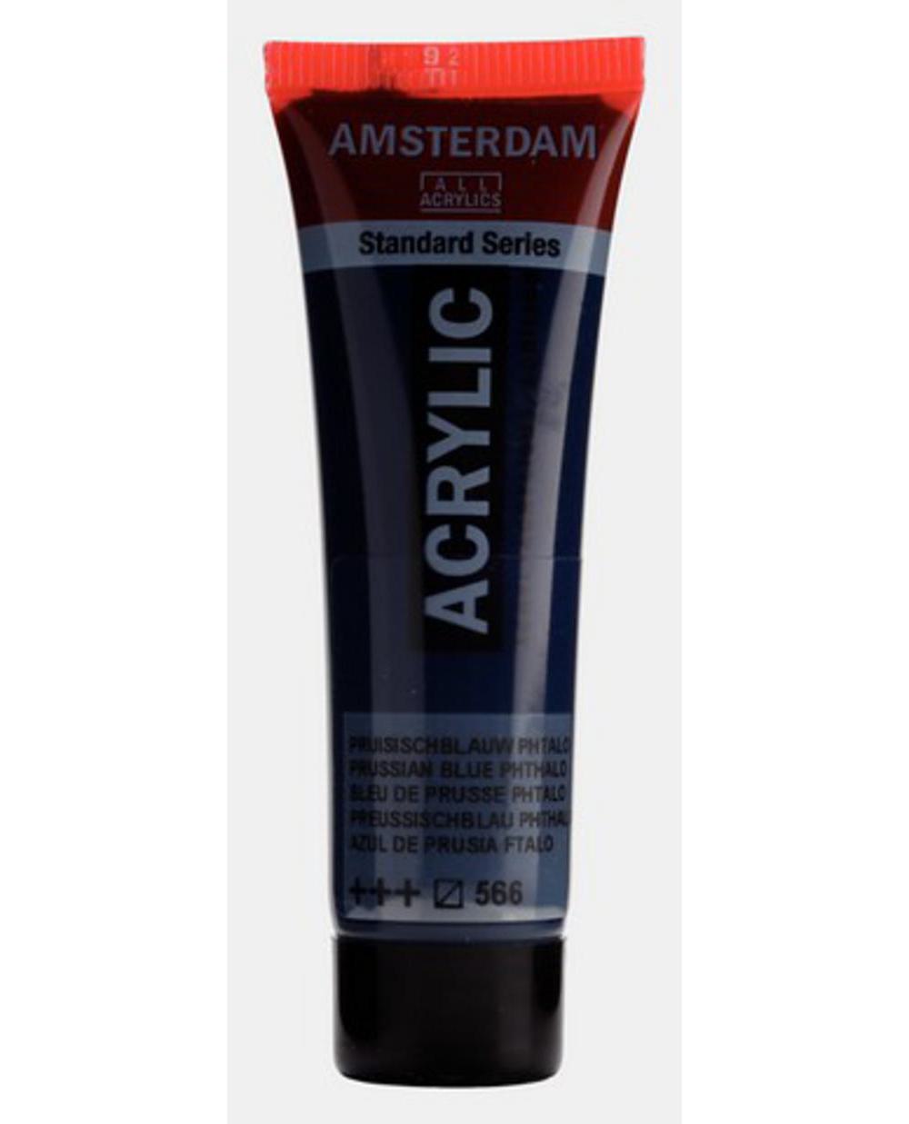 Amsterdam, Acrylic, Art & School, Paint, 20ml, 974510, Prussian Blue